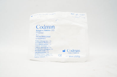 Codman 80-1402 Surgical Patties 1/2inch x 1inch (x) - Pack of 10
